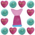 Colorful Mermaid Bubble Bath Salt Balls