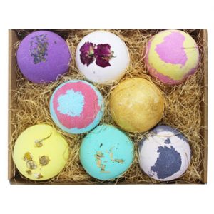 Mixed Balls Colors Packaging Box Bath Fizzies