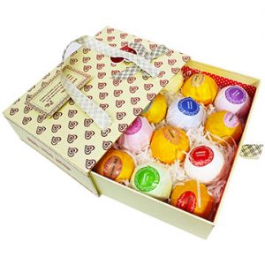 Love Gift Set Colorful Bath Fizzy