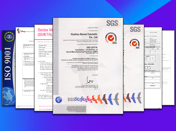 2013: Passed ISO 22716 Certification