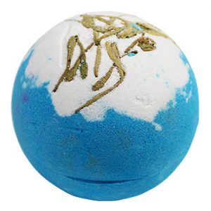 Blue Ocean Flower Lush Bath Fizzers