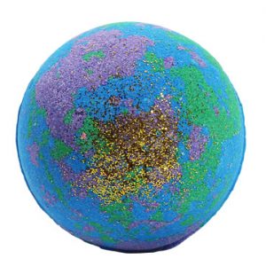 Earth Colorful Bubble Bath Balls Lush
