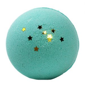 Green Color Star Shine Natural Shower Fizz