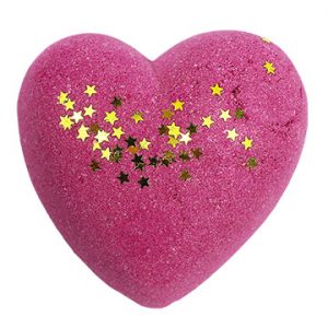 Heart Shape Star Shine Bomb Bath Lush