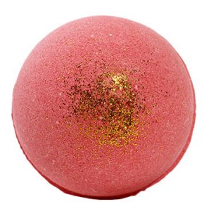 Sunset Red Foam Bath Lush Bomb