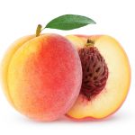 peach fragrance bath bomb