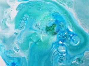 Bubble in water Bath Bombs