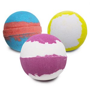 Double Colors Factory Bath Bombs Lush