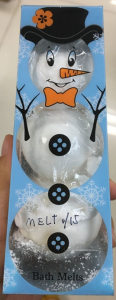 Snowman Box Natural Bath Bomb