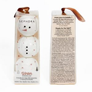 Snowman Christmas Bath Fizz Balls