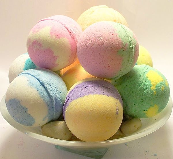 bath bomb balls