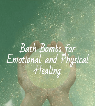 natural shiny bath bombs