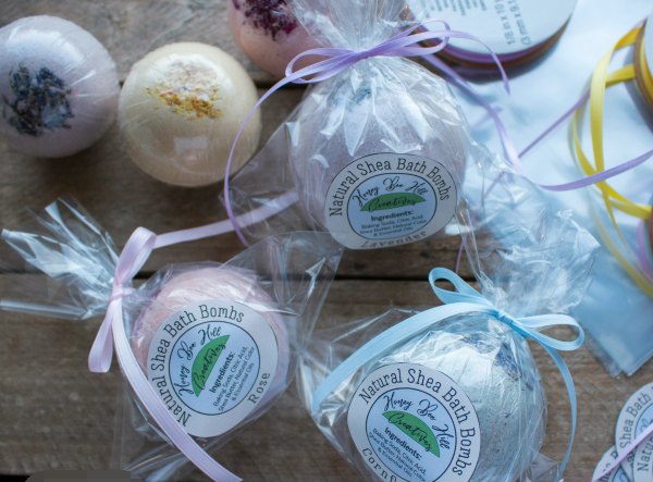 bath bombs packaging