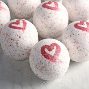 wholesale heart bath fizzies