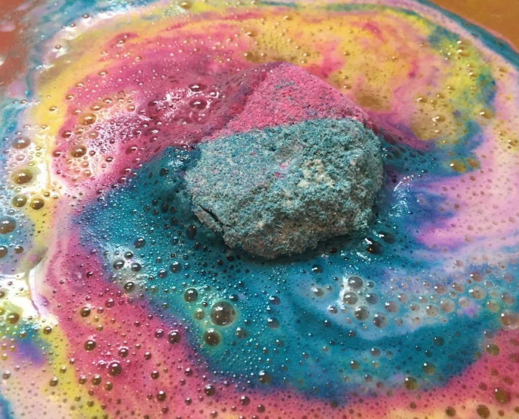 factory colors bath bombs