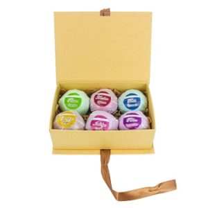 OEM Gold Papper Bath Bomb Set
