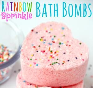 Rainbow Sprinkle Bath Bombs-You enjoy it!