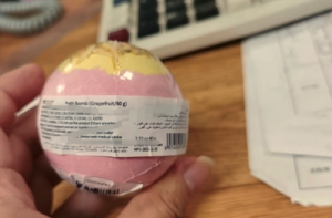 Bath bombs fading problem